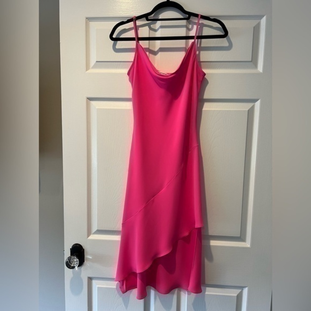 Amanda Uprichard Pink Cocktail Dress Women's S - Picture 1 of 6
